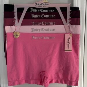 Juicy Couture Women's Multi Pack Boy Shorts